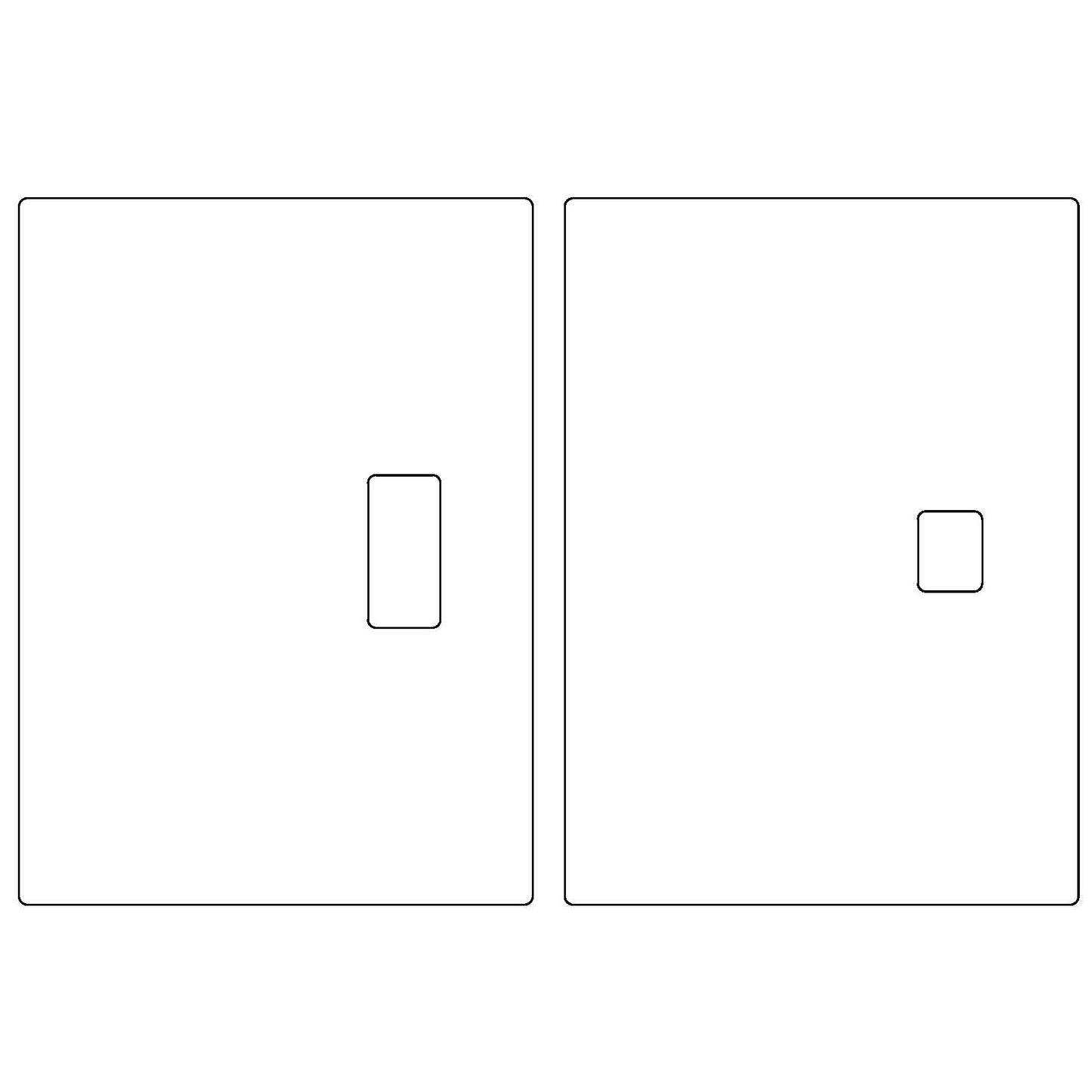 Strike + Dust Box (1"x 2-1/4")