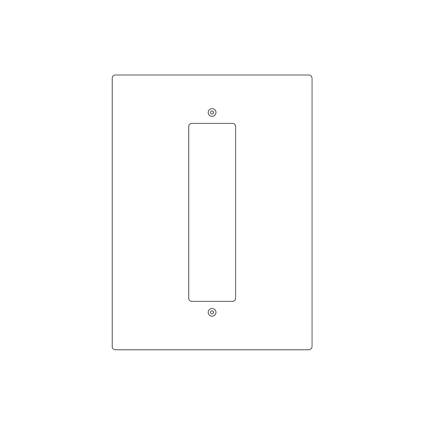 Flush Pull (1-3/4"x7")