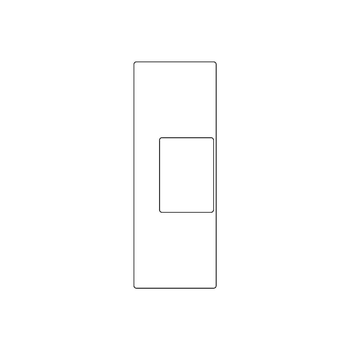 3-1/2" Hinge