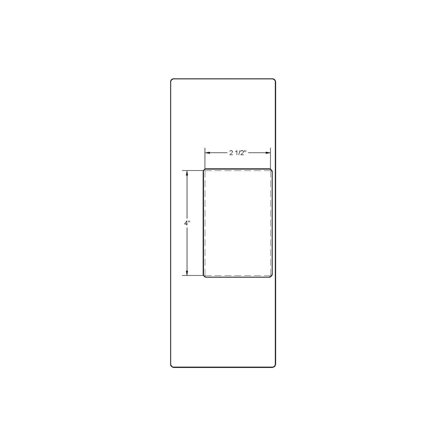 4" Hinge