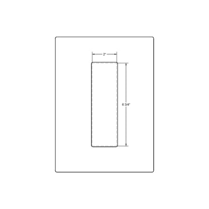 Ashley Norton C1840 (2" x 6-3/4")