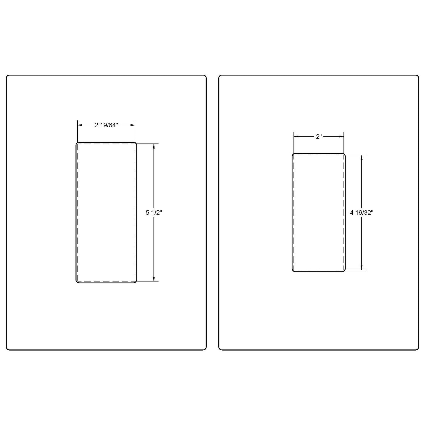 Baldwin Flush Pull (PD006) + Full Recess