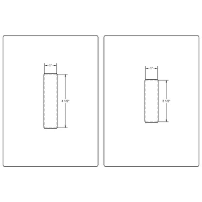 Edge Pull (1"x4-1/2")