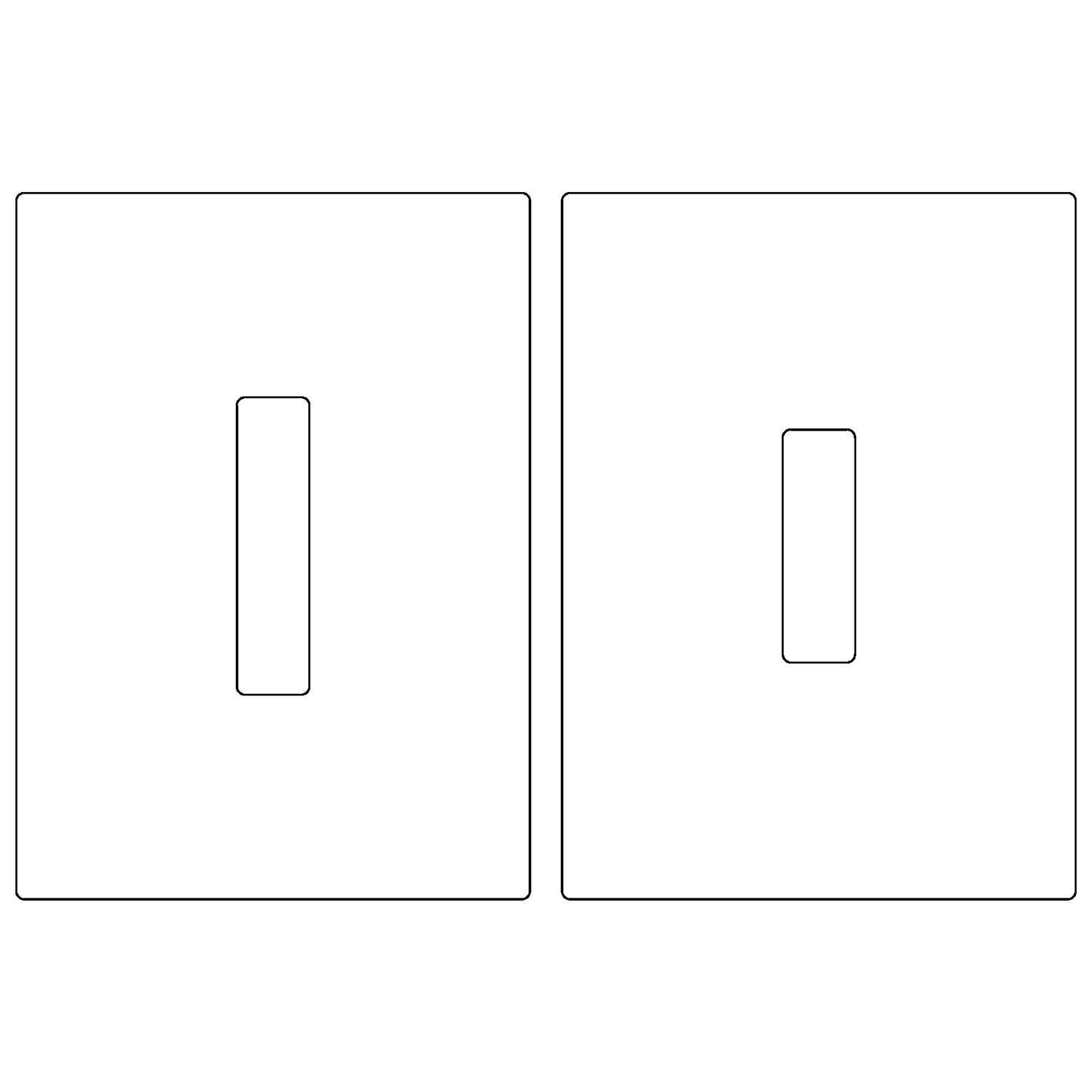 Edge Pull (1"x4-1/2")
