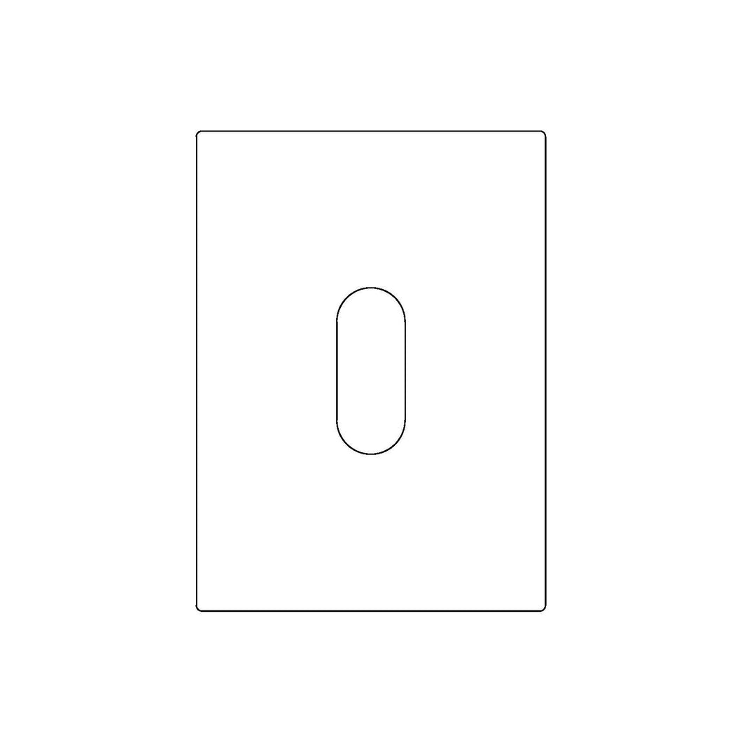 Emtek Flush Pull (2201) - (1-7/16