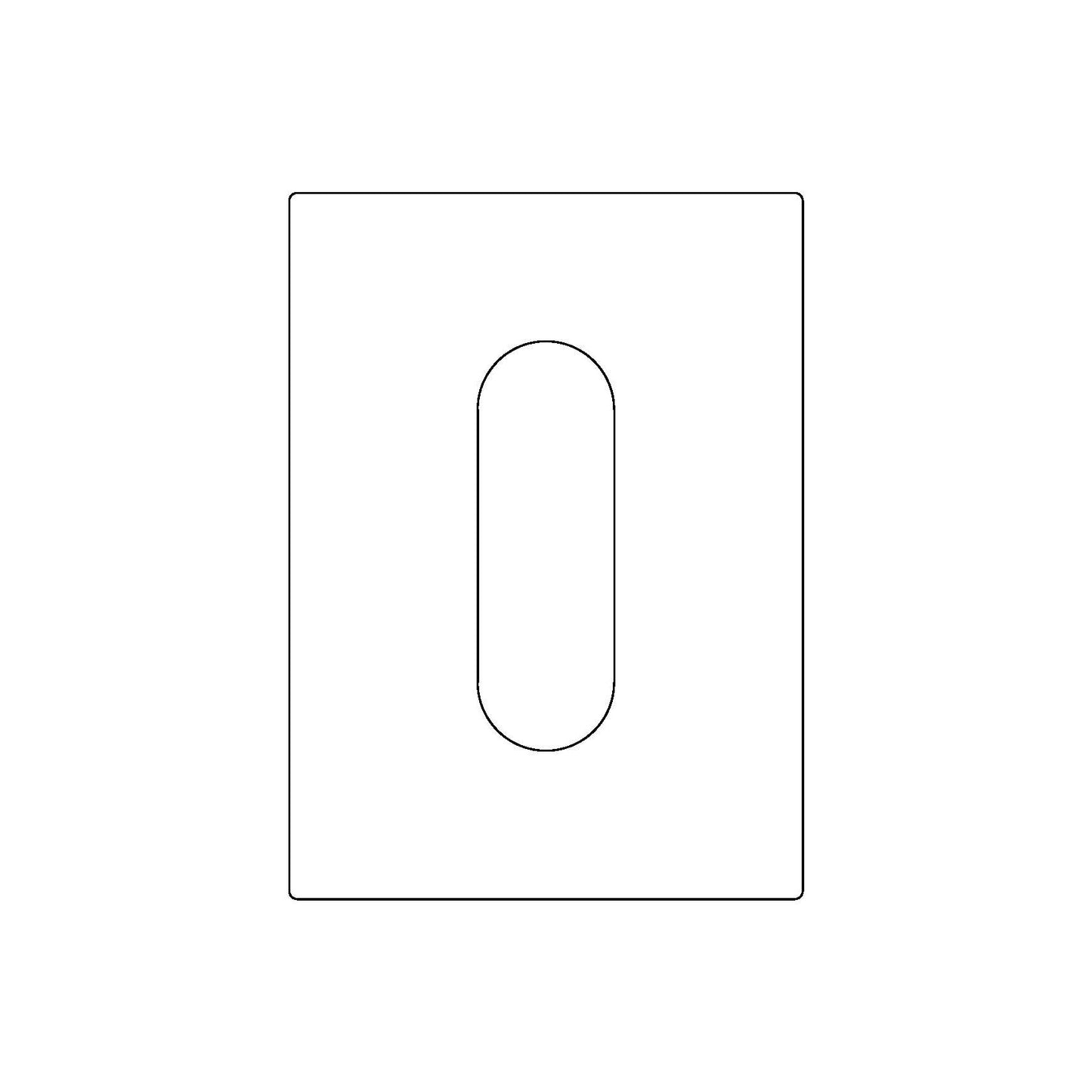 Emtek #8 Pocket Door Mortise Lock