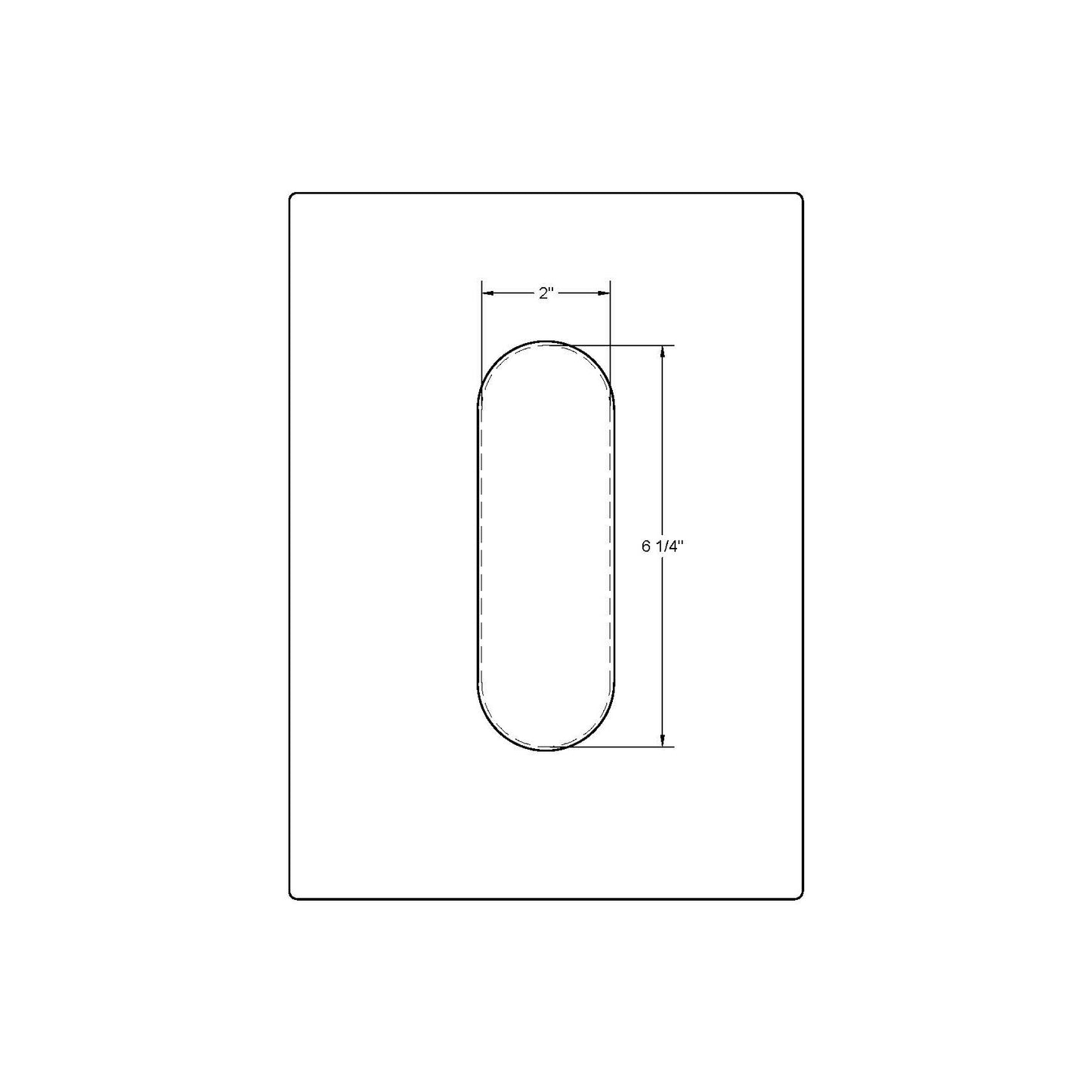 Emtek #8 Pocket Door Mortise Lock