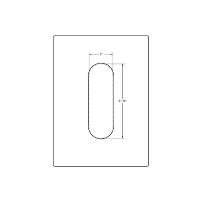Emtek #8 Pocket Door Mortise Lock