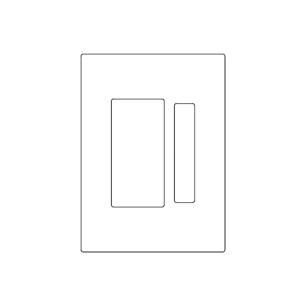Emtek Barn Door Privacy Lock with Integrated Strike (5