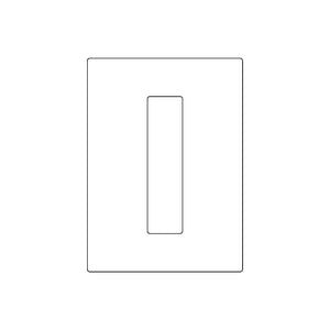 Emtek Flush Pull 10in (1-11/16" x 6-15/16")