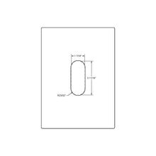Load image into Gallery viewer, Emtek Flush Pull (2201) - (1-7/16&quot;x3-11/16&quot;)