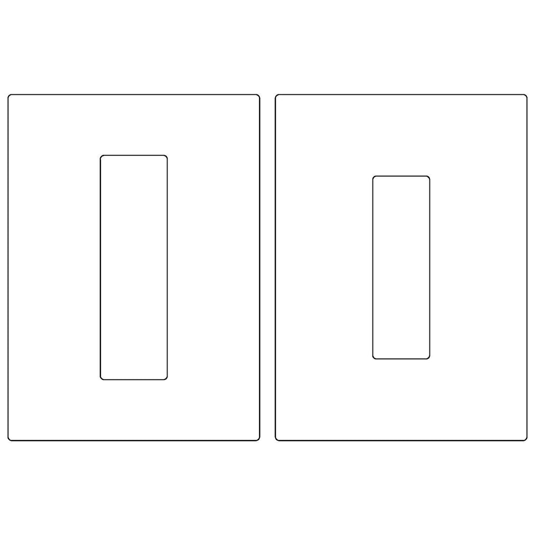 Emtek Flush Pull 7in (1-11/16