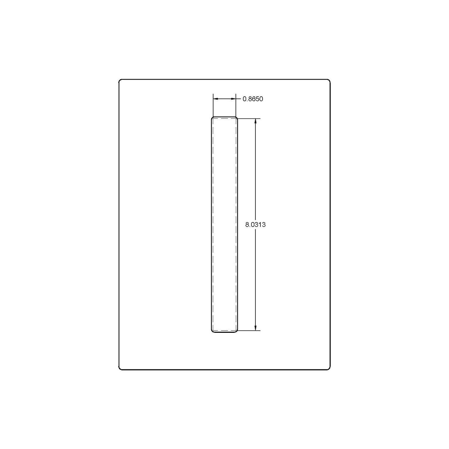 Emtek Pocket Mortise Face Plate