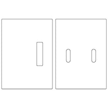 Load image into Gallery viewer, Emtek Pocket Strike Plate (13/16&quot;x3-9/16&quot;)