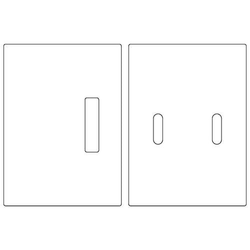 Emtek Pocket Strike Plate (13/16