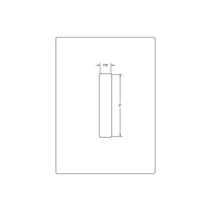 Face Plate (7/8"x5")