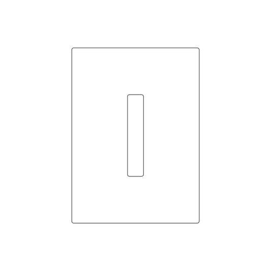 Face Plate (7/8"x5")