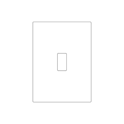 Face Plate (1-1/8"x2-1/4")