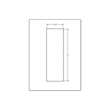 Flush Pull (2-1/2" x 8")