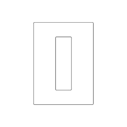 Baldwin Santa Monica Flush Pull (2"x7")