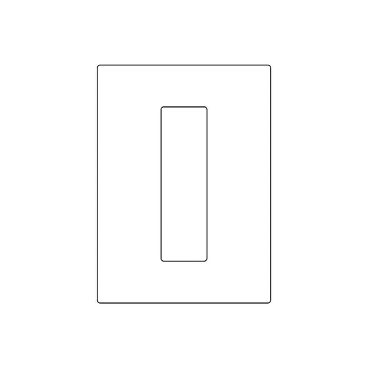 Baldwin Santa Monica Flush Pull (2"x7")