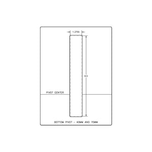 FritsJurgens System M/M+ - Bottom Pivot 40mm & 70mm