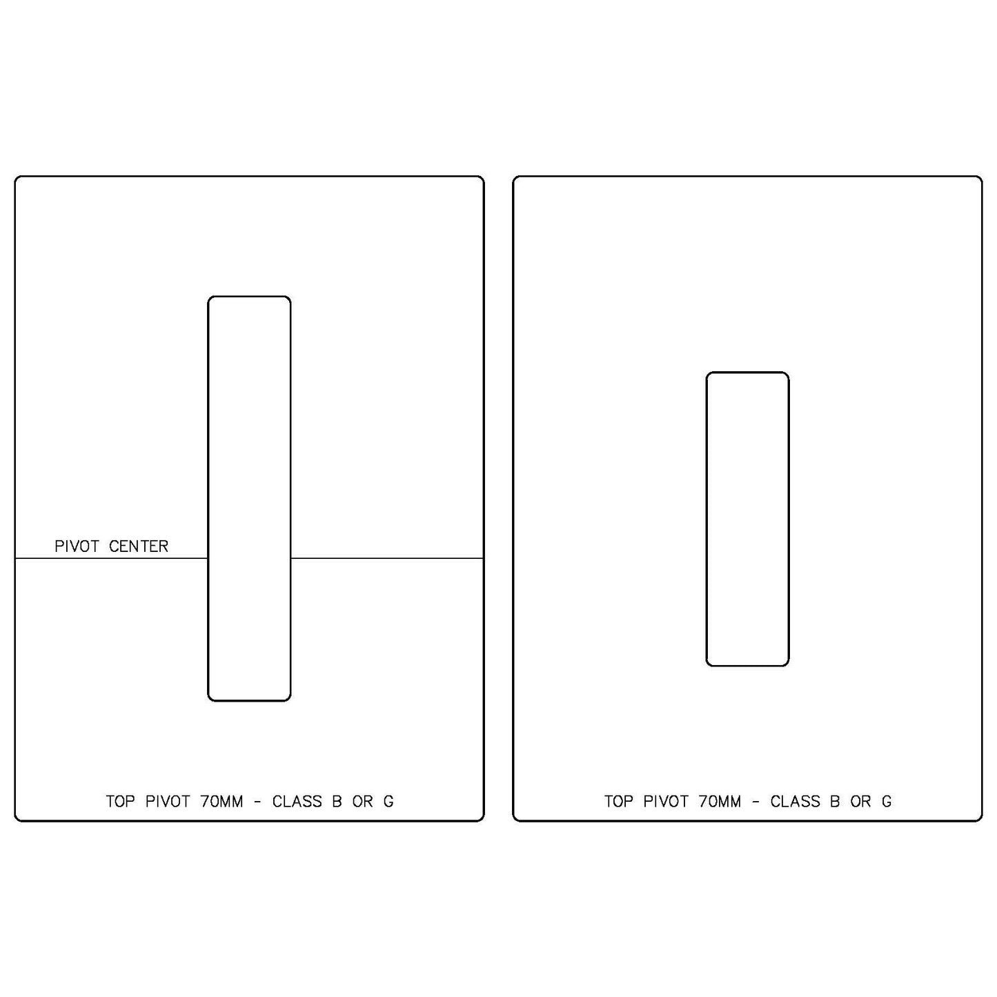 FritsJurgens System M/M+ - Top Pivot 70mm