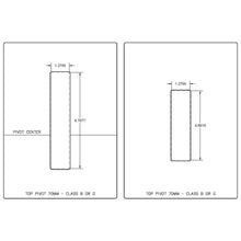 Load image into Gallery viewer, FritsJurgens System M/M+ - Top Pivot 70mm