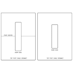 FritsJurgens System M/M+ - Top Pivot Cable Grommet