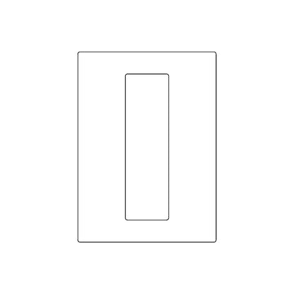 RMH Pocket Door Pull (2-3/8" x 8-5/16")