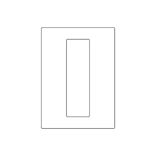 RMH Pocket Door Pull (2-3/8" x 8-5/16")