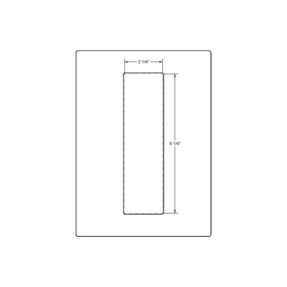 Flush Pull (2-1/4" x 8-1/4")