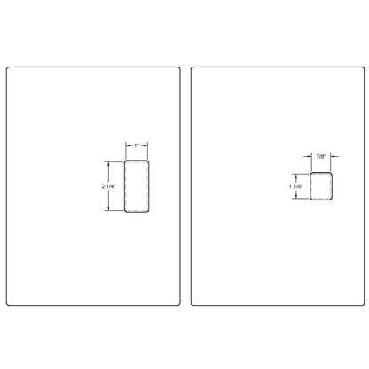 Strike + Dust Box (1"x 2-1/4")