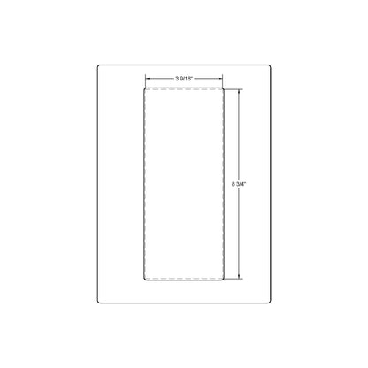 RMH Flush Pull (FP410)(3-9/16"x8-3/4")