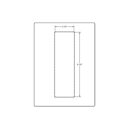 Ashley Norton 1830 (2-1/2" x 8-1/2")(Full Recess)