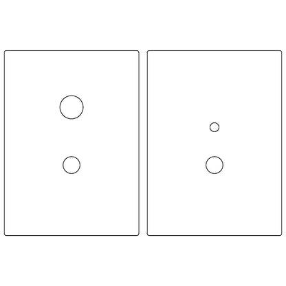 RMH Elements Entry Mortise Lock LxL