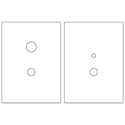 RMH Elements Entry Mortise Lock LxL