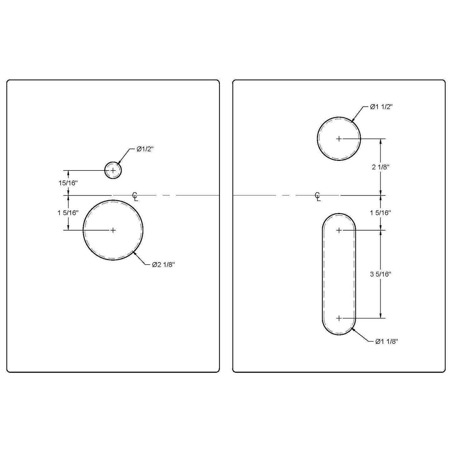 Entry Mortise Lock, GxL