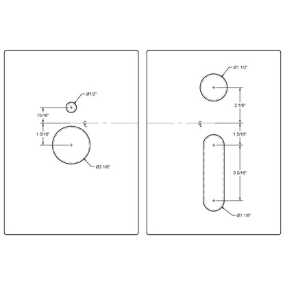 Entry Mortise Lock, GxL