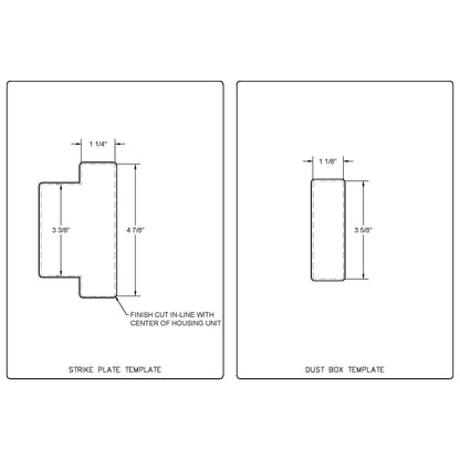T-Strike + Dust Box (1-1/4"x4-7/8"x3-3/8")
