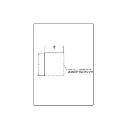 3" Hinge