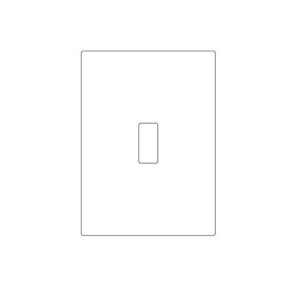 Face Plate (1"x2-1/4")