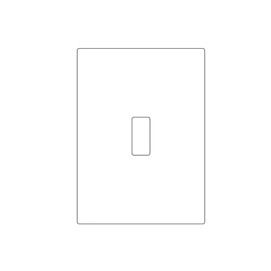 Face Plate (1"x2-1/4")