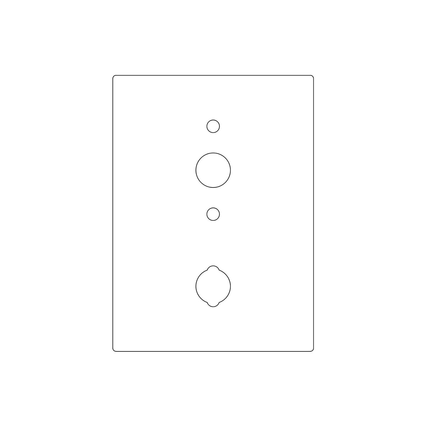 Emtek Stretto Door Prep