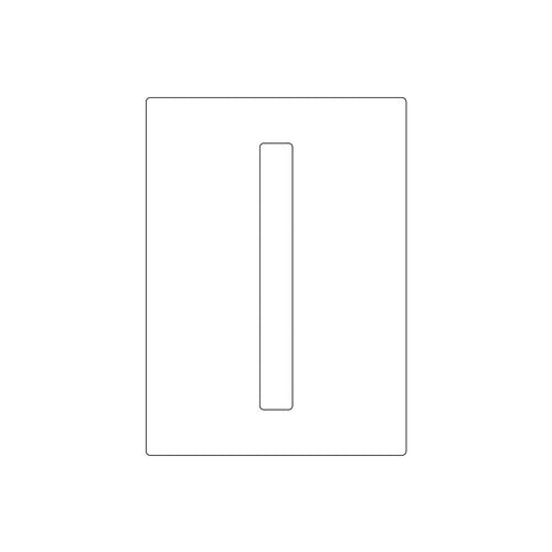 Emtek Pocket Mortise Face Plate (7/8