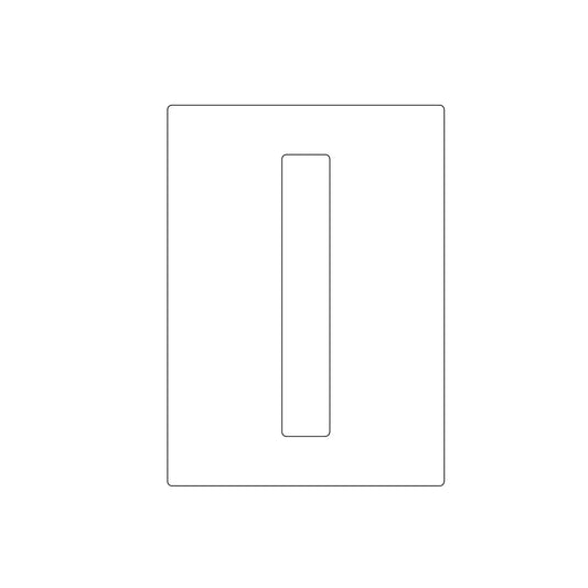 Face Plate (1-1/4"x8")