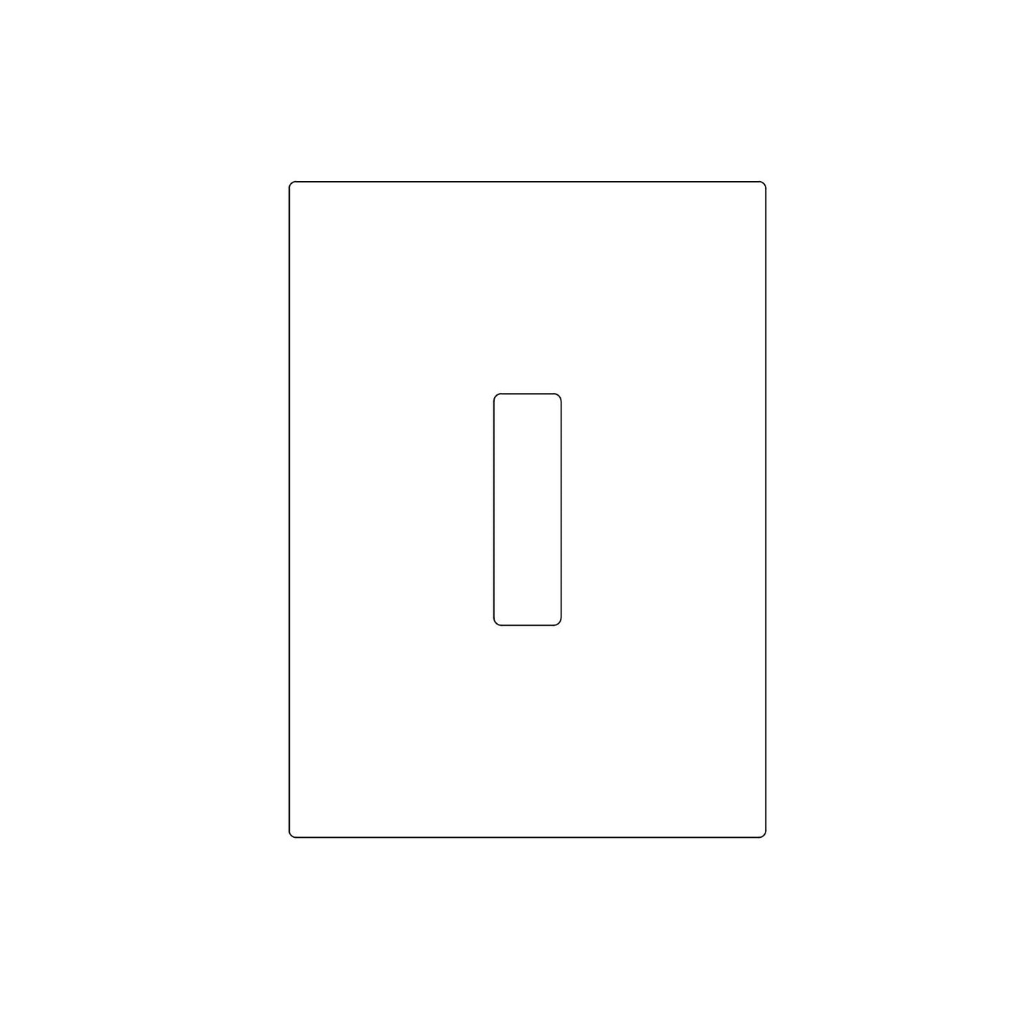 Face Plate (1"x3-3/4")