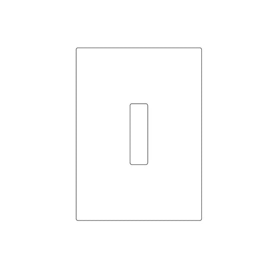 Face Plate (1"x3-3/4")