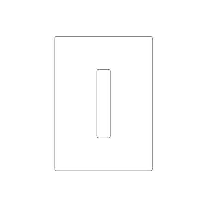 Face Plate (1"x5-1/2")