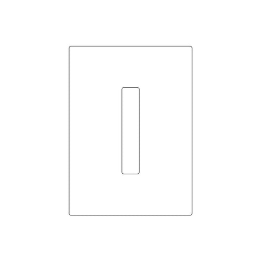 Face Plate (1"x5-1/2")